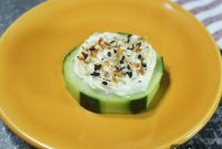 Everything Bagel Cucumber Bites Recipe — Savory No-Bake Appetizer