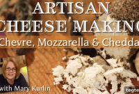 Artisan Cheesemaking: Make Chevre, Mozzarella & Cheddar — Class Giveaway