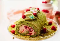 Raspberry and Pistachio Cake Roll Recipe for Spring Gatherings