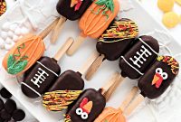 Thanksgiving Peanut Chew Candy Pops Recipe for Fall Treats