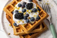 Crispy Oat Flour Waffles Recipe – Fluffy & Gluten-Free Option