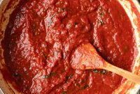Homemade Marinara Sauce for Spaghetti (Meatless)