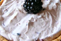 Creamy Blackberry Pie with Luscious Custard Filling