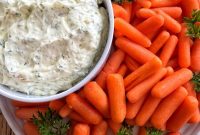 Lemon Pepper Parsley Dip with Shallots — Zesty Herb Sauce for Veggies