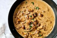 Rich and Velvety Mushroom Sauce Recipe for Pasta and Steak