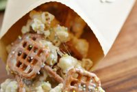 Marshmallow Popcorn Recipe with DIY Spring Treat Bags