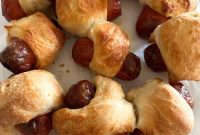 Crispy Air Fryer Pigs in a Blanket Recipe