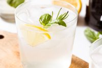 Rosemary Basil Gin & Soda: Refreshing Herb-Infused Cocktail Recipe