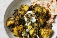 Mom-in-Law’s Aloo Methi: Spiced Potato with Fenugreek Leaves