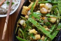 Quick Teriyaki Veg Stir-Fry with Crisp Vegetables and Garlic