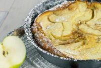 Caramel Apple Dutch Baby Pancake — Crispy Oven-Skillet Recipe