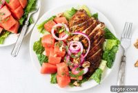 Balsamic Chicken with Watermelon Salad Recipe for Summer