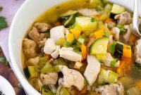 Hearty Homemade Chicken and Vegetable Soup Recipe