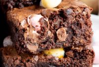Mini Egg Brownies: Moist Mini Chocolate Brownie Bites