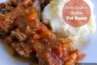 Savory Slow Cooker Italian Pot Roast Recipe