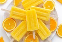 Refreshing Homemade Orange Popsicles Recipe