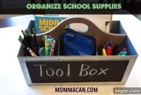 Homework Toolbox: Organize School Supplies for Students