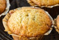 One-Bowl Banana Muffins with Moist, Quick Preparation