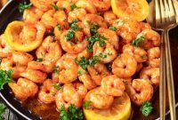 Cajun Honey Butter Shrimp Recipe with Garlic and Lemon
