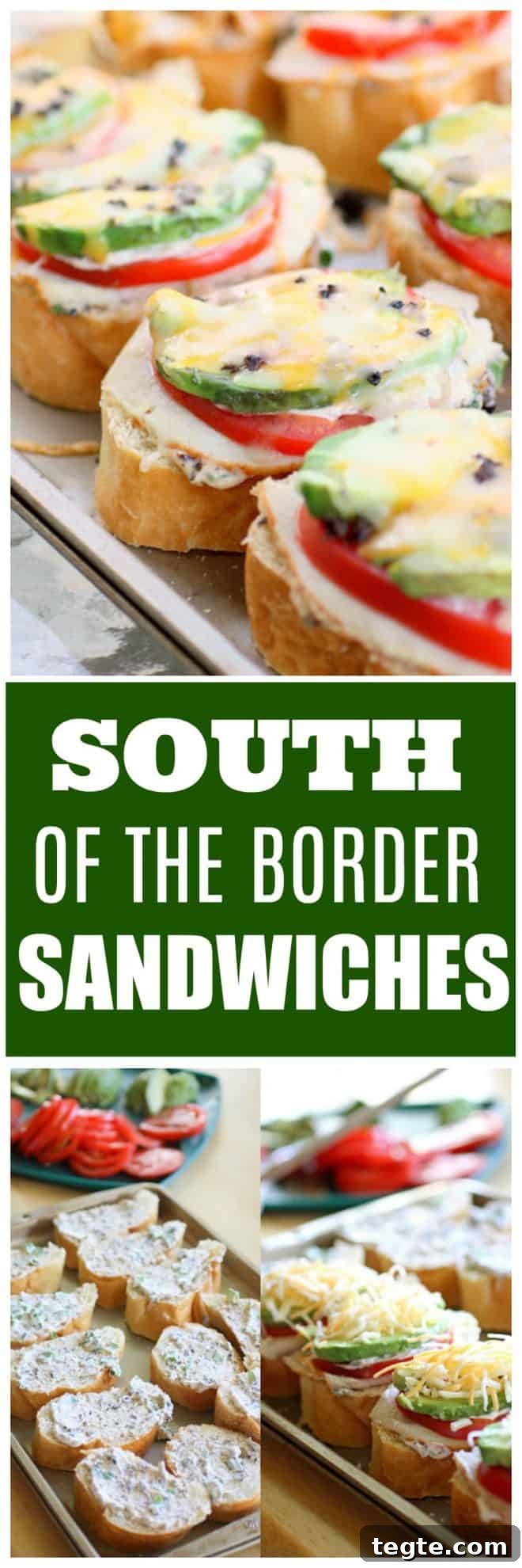 South of the Border Sandwiches
