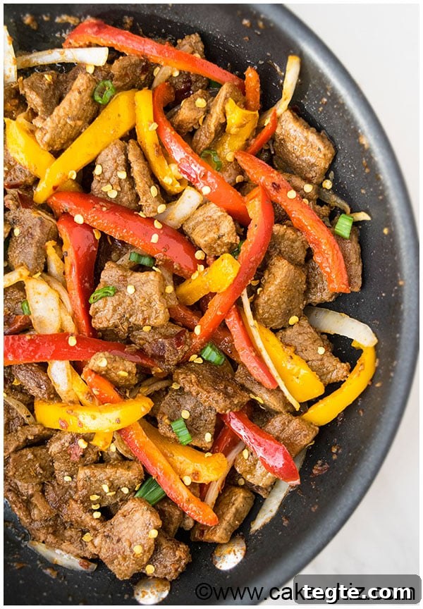 One-Pan Spicy Beef Stir-Fry Recipe for Weeknight Dinners 2 One Pan Spicy Beef Stir Fry Recipe 11
