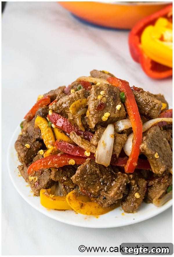 One-Pan Spicy Beef Stir-Fry Recipe for Weeknight Dinners 3 One Pan Spicy Beef Stir Fry Recipe 4