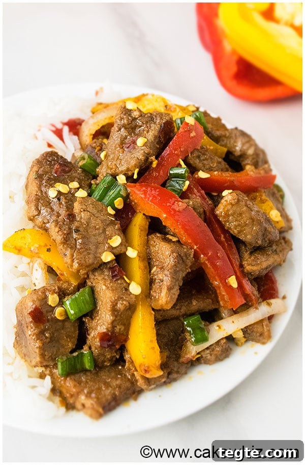 One-Pan Spicy Beef Stir-Fry Recipe for Weeknight Dinners 5 One Pan Spicy Beef Stir Fry Recipe 7
