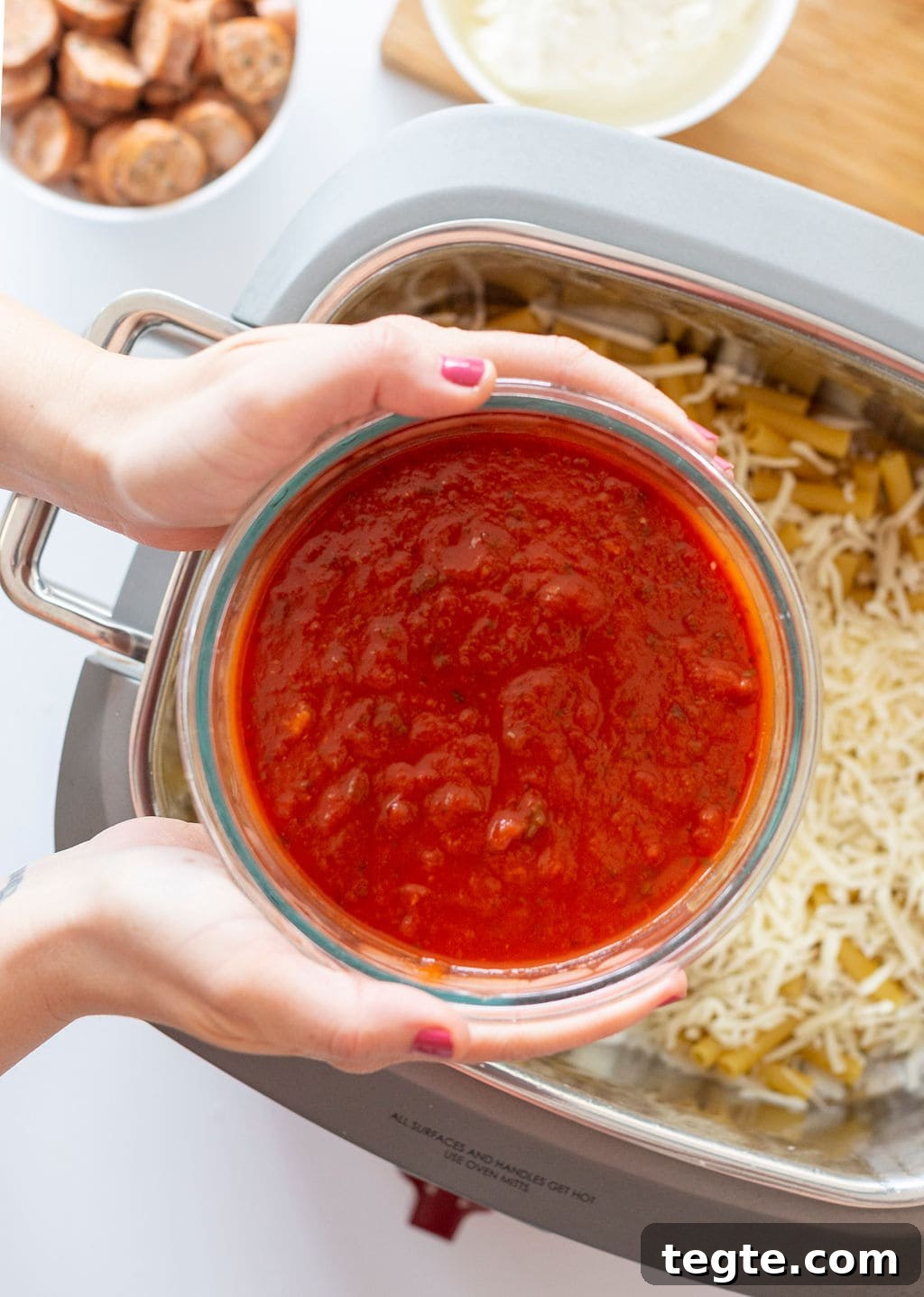 Slow-Cooker Baked Ziti with Melty Cheese and Italian Sausage 14 img 108867 13