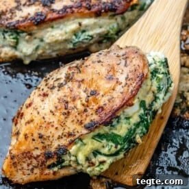 Over 20 St. Patrick’s Day Recipes for Festive Celebrations 22 Chicken breast stuffed with spinach and cheese