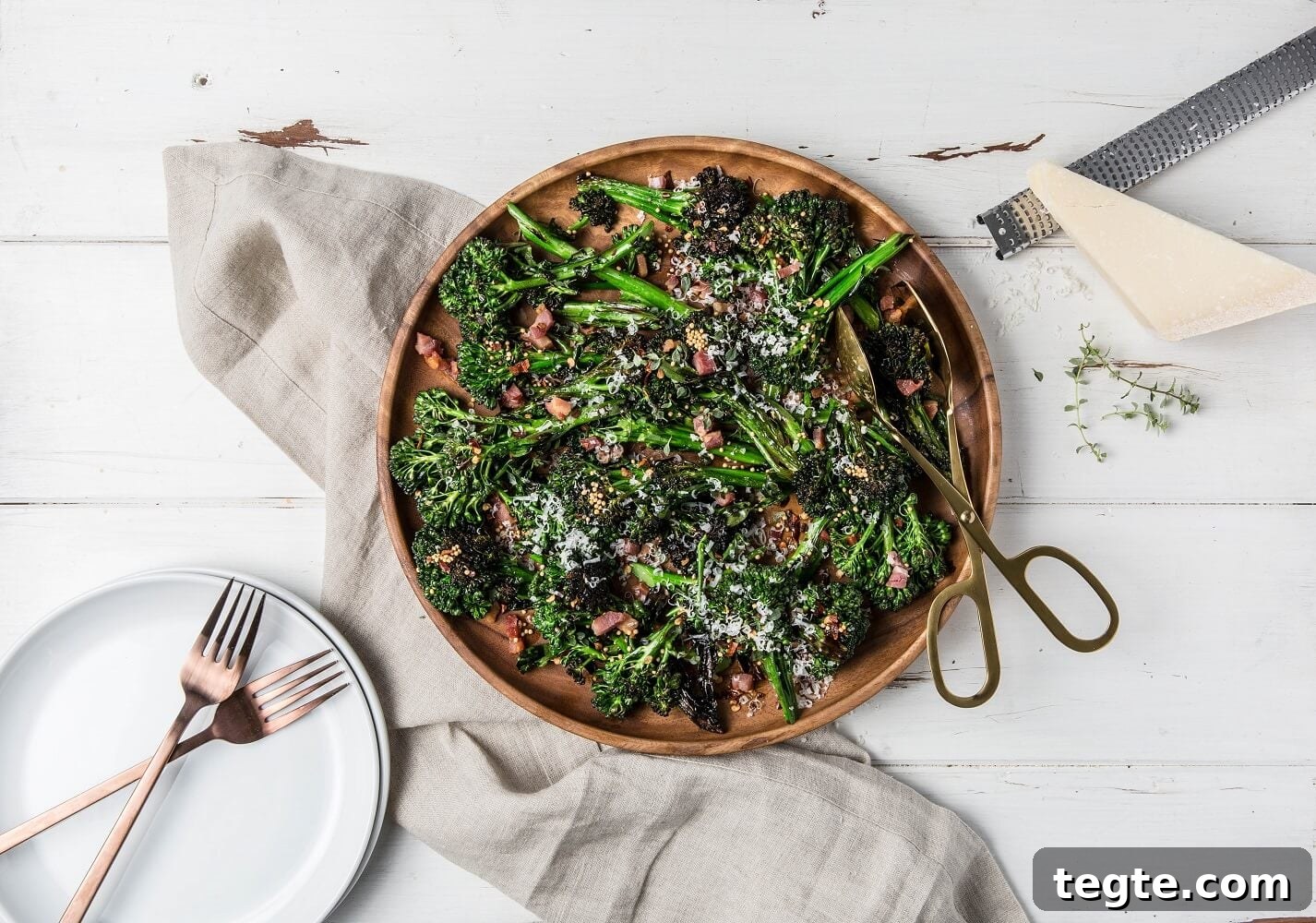 Charred Sweet Broccoli Banner Image