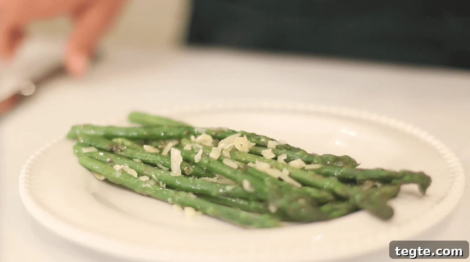 Asparagus with Parmesan 