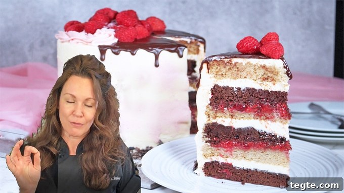 Raspberry Dream Cake Recipe: Moist Layer Cake with Fresh Berries 5 Raspberry Dream Cake