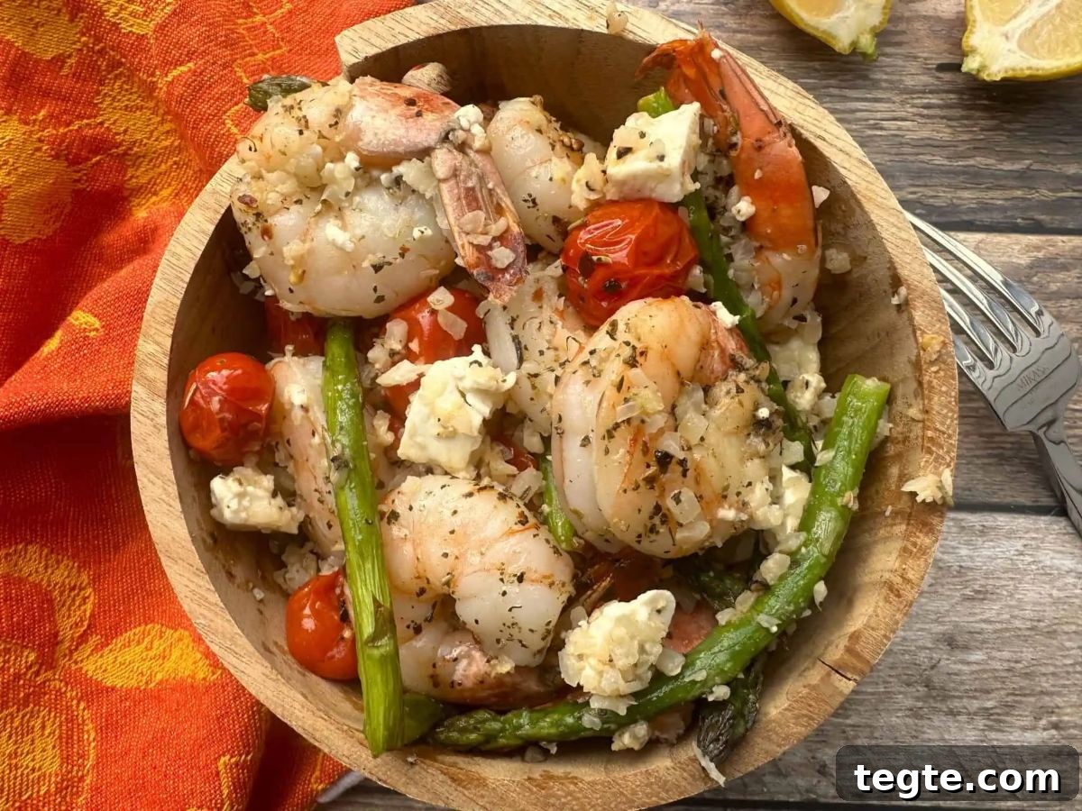 21 High-Protein, High-Fiber Meal Prep Ideas for the Week 14 Mediterranean Shrimp Bowls with Cauliflower Rice