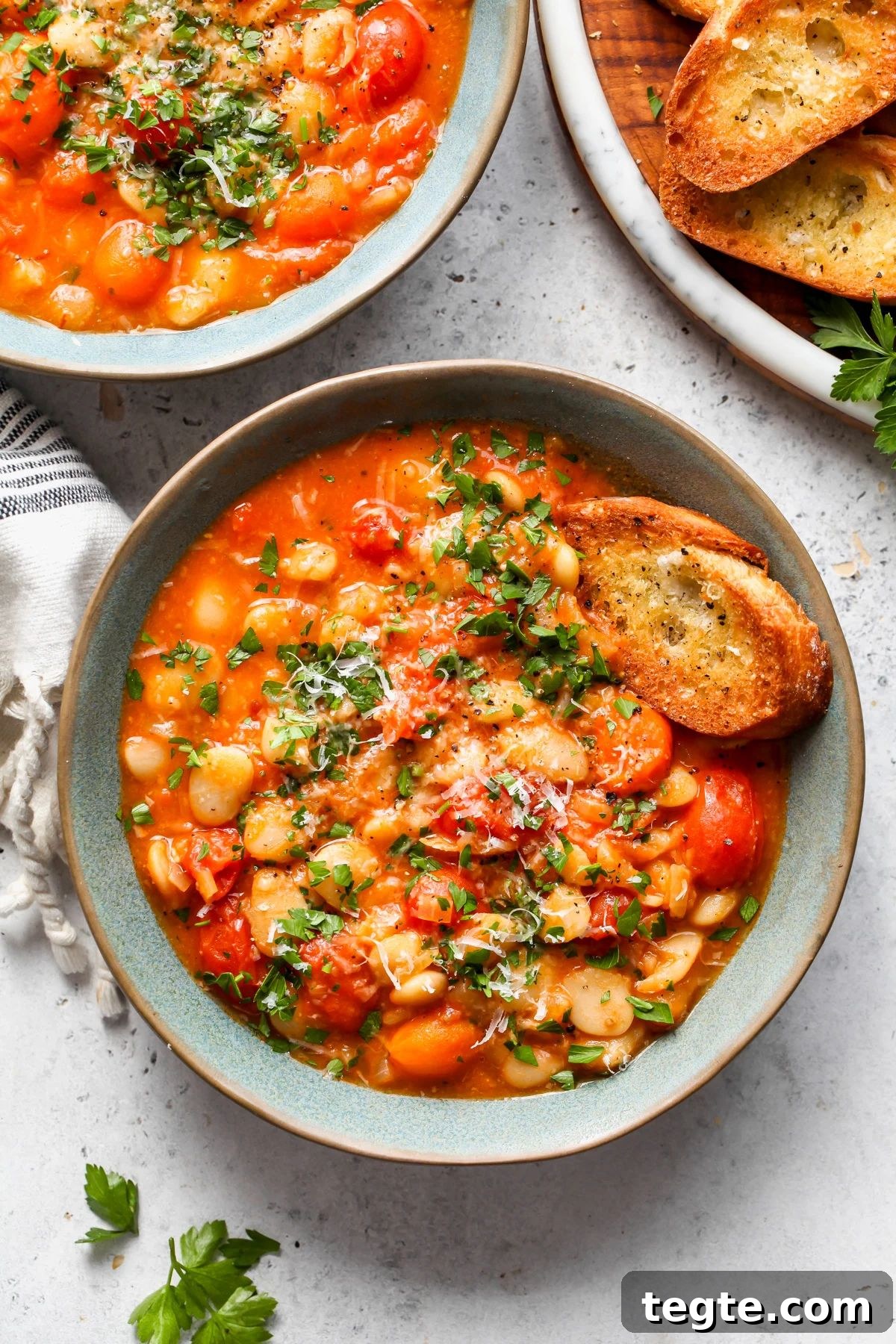 21 High-Protein, High-Fiber Meal Prep Ideas for the Week 19 Tomato and Butter Bean Stew