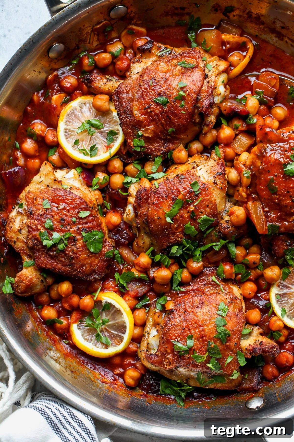 21 High-Protein, High-Fiber Meal Prep Ideas for the Week 21 Moroccan Chicken and Chickpeas