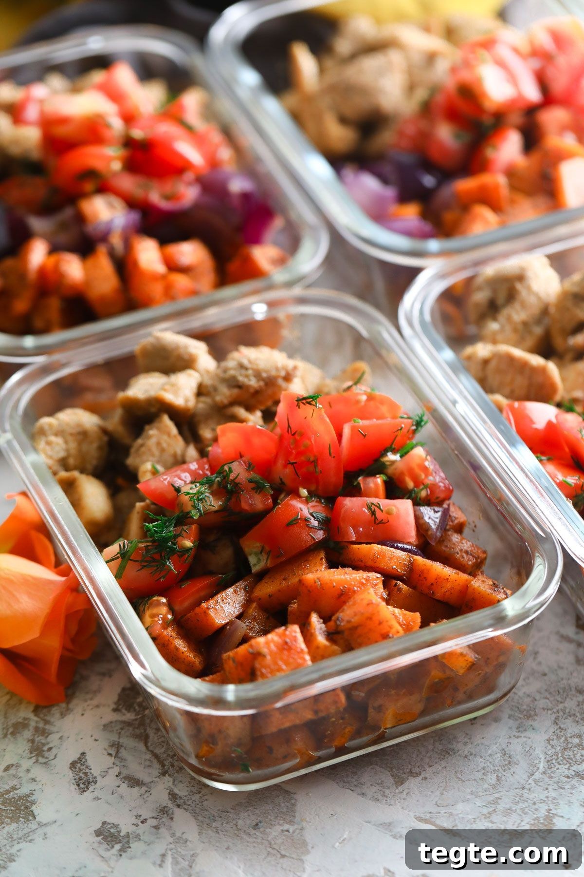 21 High-Protein, High-Fiber Meal Prep Ideas for the Week 5 Chicken and Sweet Potato Meal Prep
