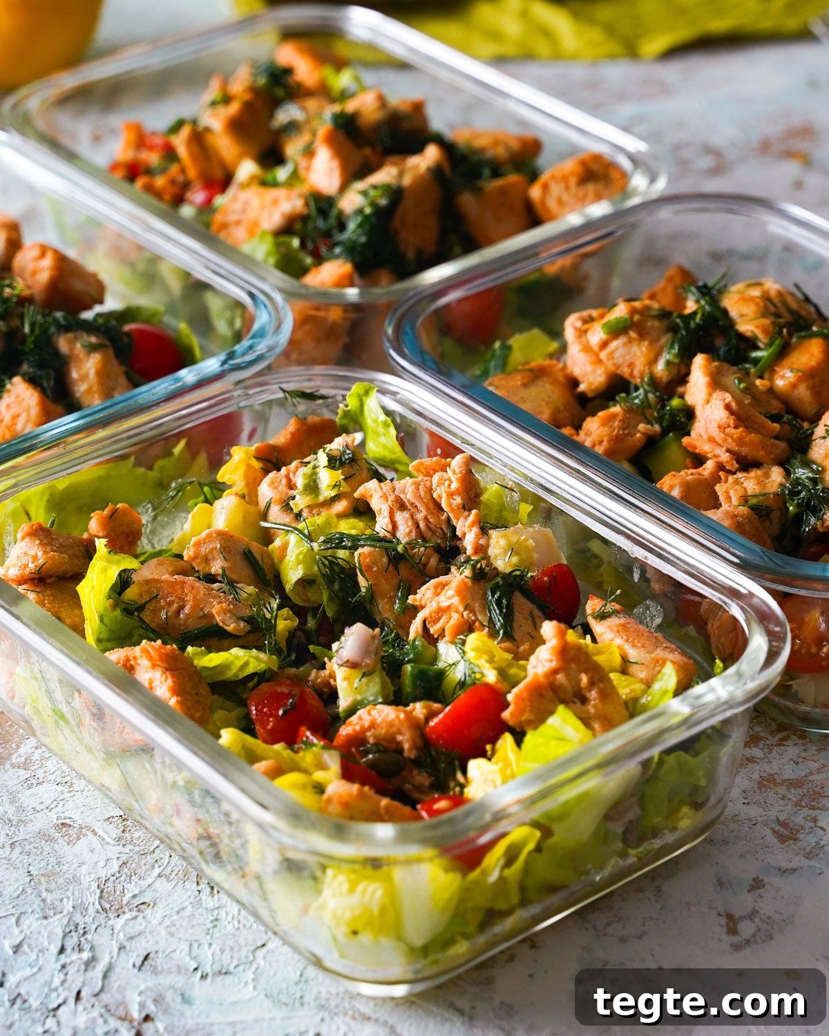 21 High-Protein, High-Fiber Meal Prep Ideas for the Week 6 Chicken Salad Meal Prep