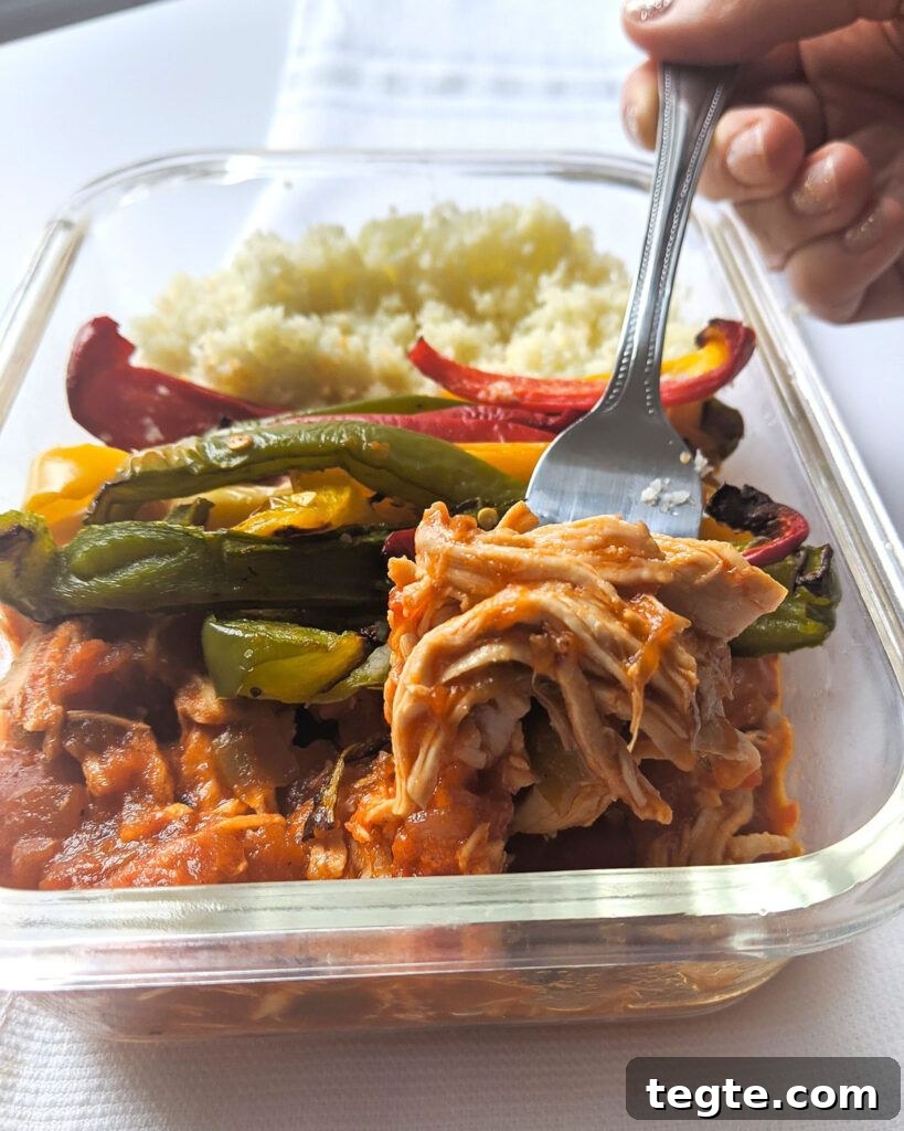 21 High-Protein, High-Fiber Meal Prep Ideas for the Week 7 Salsa Shredded Chicken Meal Prep
