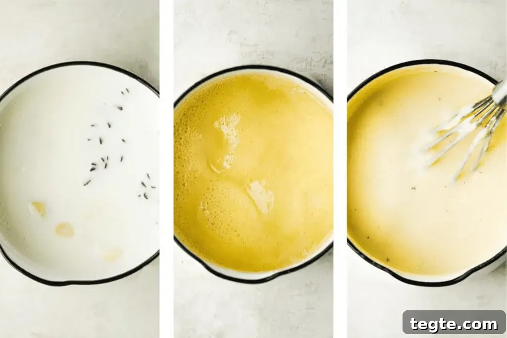 how to make bechamel sauce for dutch baby three step process of how to make bechamel sauce