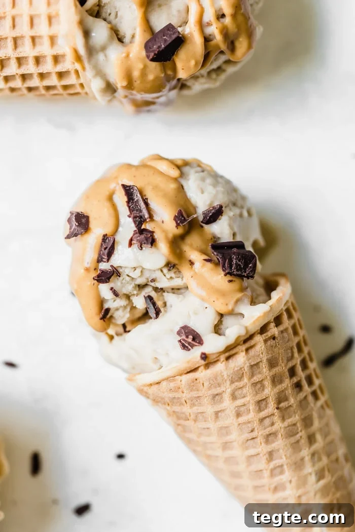 Creamy 2-Ingredient Banana Nice Cream Recipe 2 banana ice cream