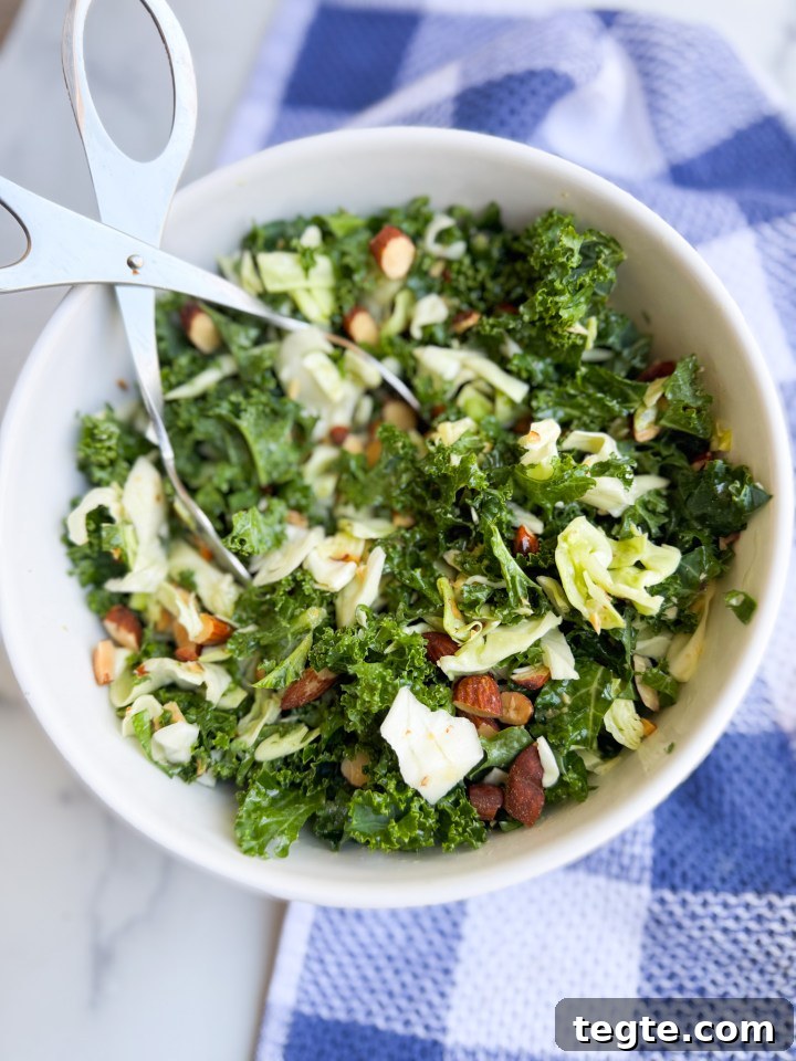 Crispy Kale Crunch Salad with Lemon-Garlic Dressing 3 img 13677 2