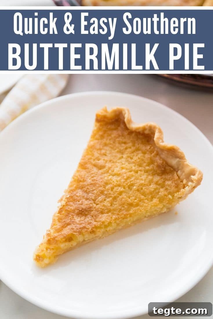 Southern Buttermilk Pie Recipe — Quick 30-Minute Dessert 2 slice of buttermilk pie on a white plate