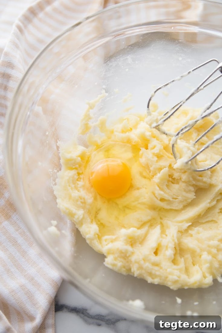 Southern Buttermilk Pie Recipe — Quick 30-Minute Dessert 3 creamed butter and sugar with an egg