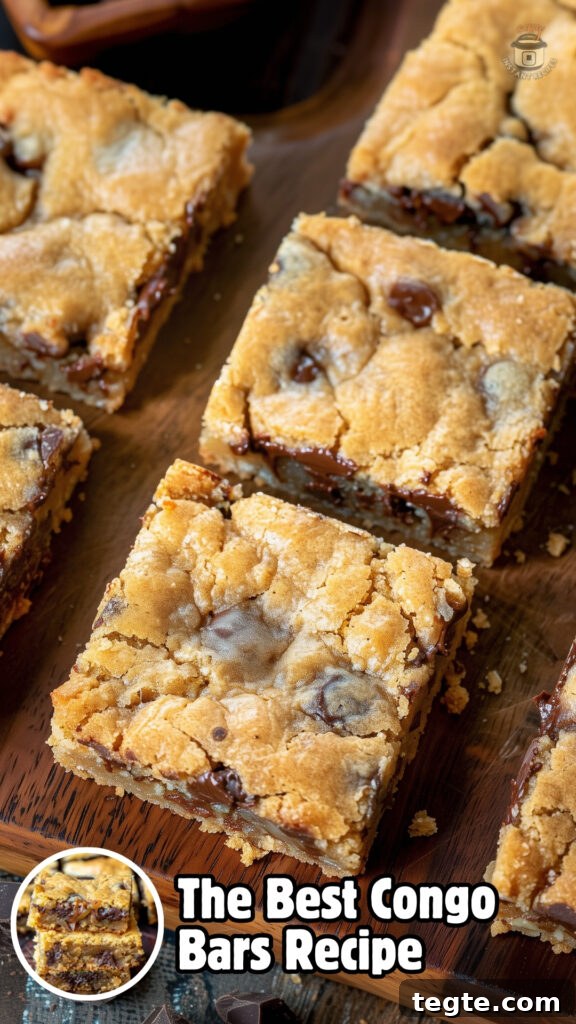 Congo Bars Recipe: Decadent Chocolate Squares with Brown Butter 5 Easy Congo Bars Recipe