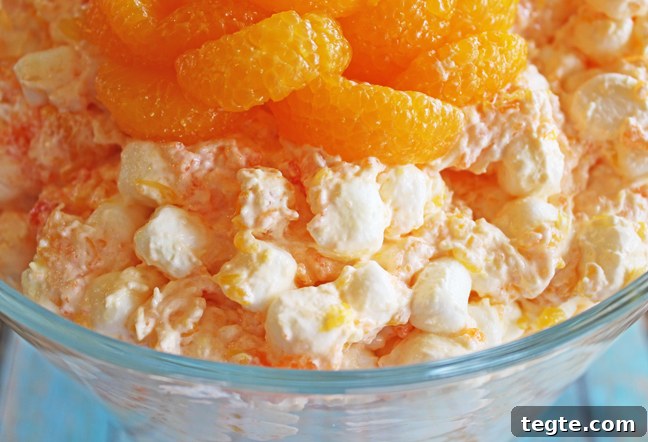 Light and Fluffy Orange Gelatin Salad Recipe 10 Fluffy Orange Jello Salad