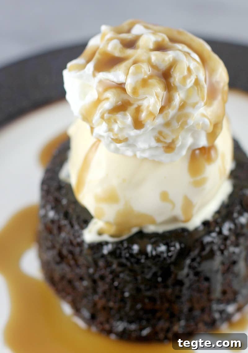 Sticky Toffee Pudding Sundae Recipe — Warm Toffee Sauce & Vanilla Ice Cream 7 Sticky Toffee Pudding Sundae #MySummerSweets #ad