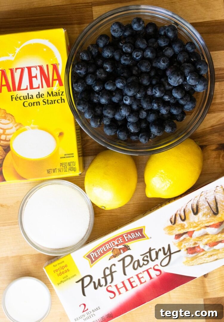 Blueberry galette Blueberry galette