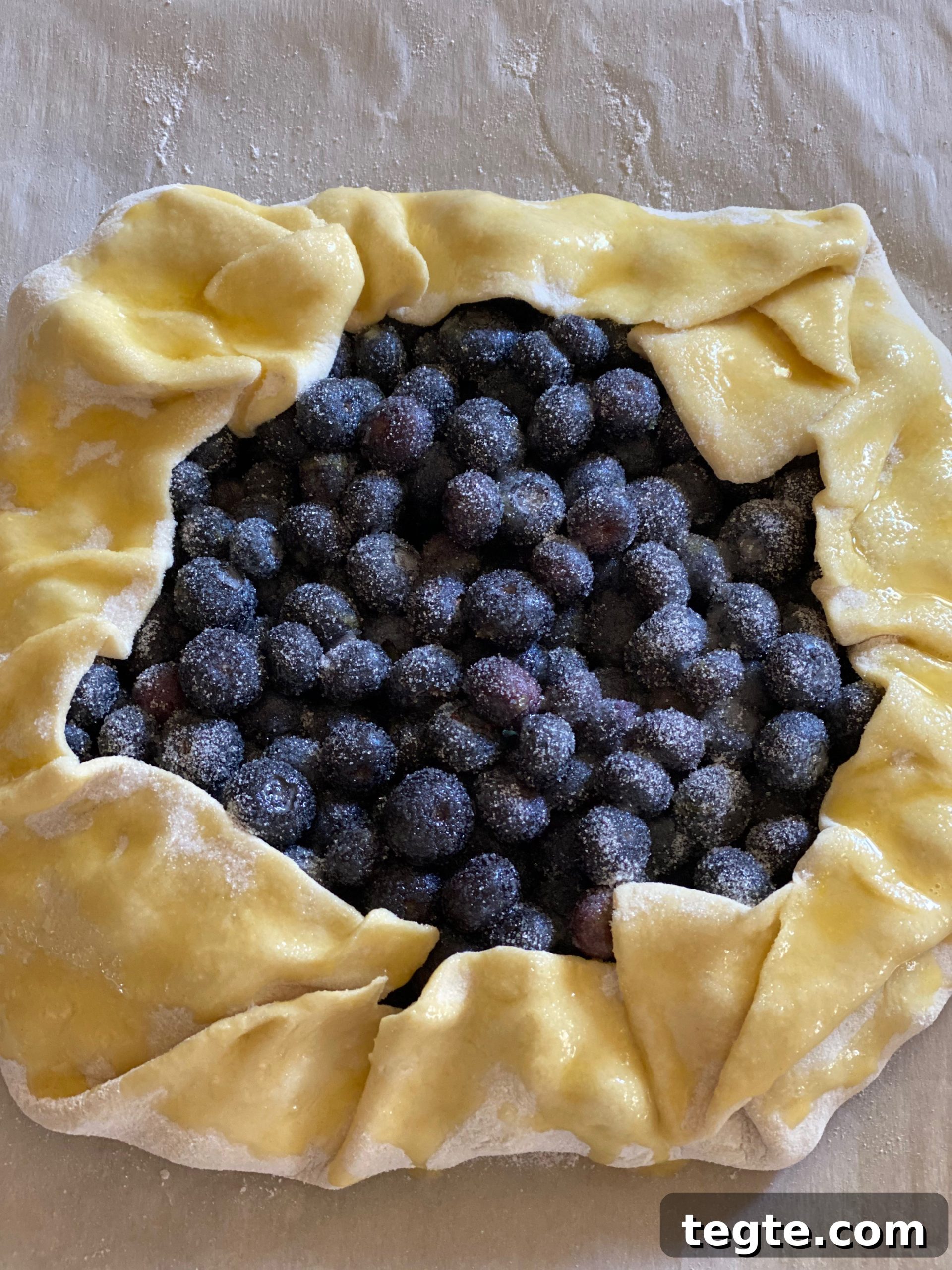 Blueberry Galette Blueberry Galette