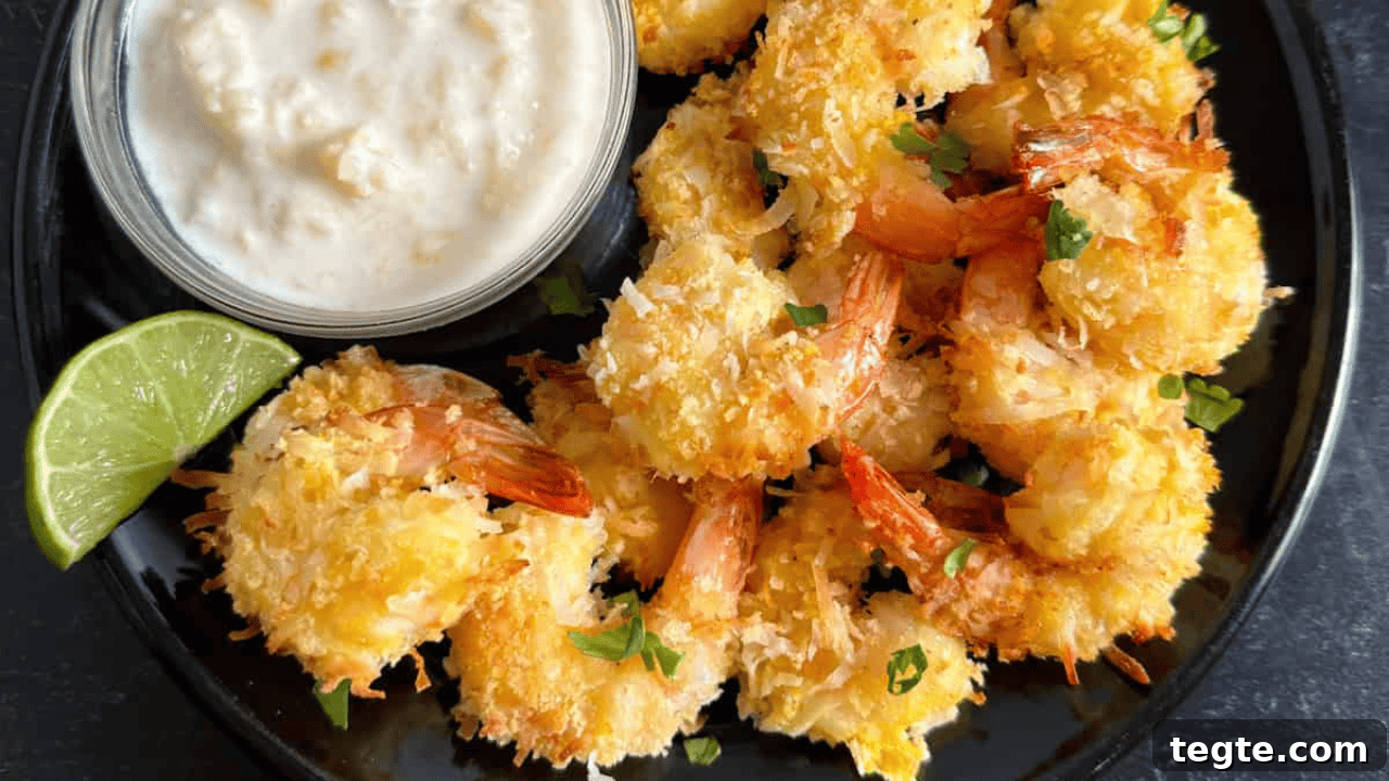 8 Shrimp Meal Prep Recipes for Quick Healthy Lunches 6 air fryer coconut shrimp