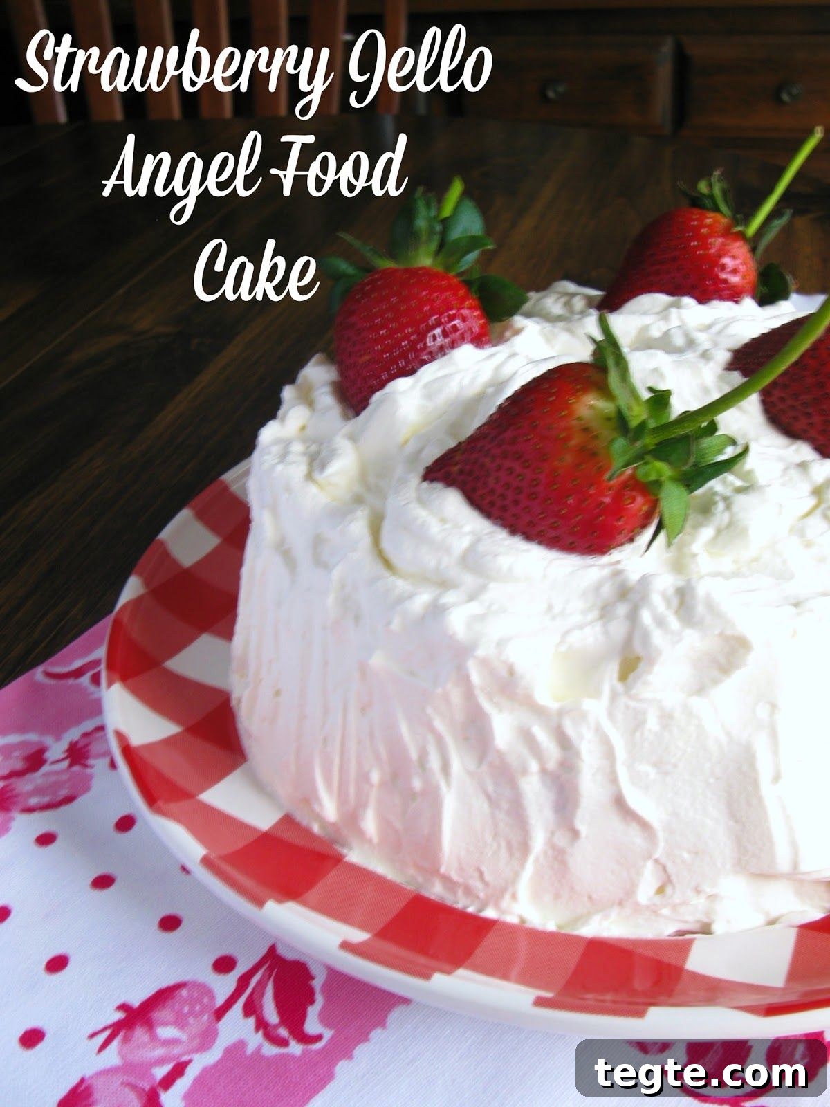 31 Classic Vintage Jell-O Dessert Recipes to Try Now 17 strawberry angel jello cake